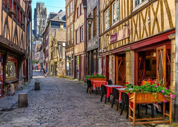 아파트 Le Angele Votre Au Coeur De ! 루앙